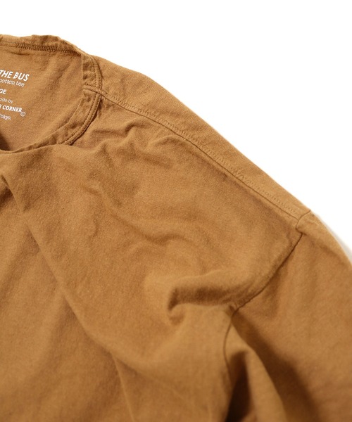 DOWN ON THE CORNER（ダウンオンザコーナー）の「S/S HEMP COTTON TEE SZ SOLID /ショートスリーブ ヘンプ コットン T SZ ソリッド（Tシャツ/カットソー・メンズ・ホワイト/ブラック/ネイビー/ベージュ系その他/ライトブルー/ライトピンク/ブルー系その他/ターコイズブルー/チャコールグレー/モーブ系/ライトグリーン・X-LARGE/MEDIUM/SMALL/LARGE）」の16枚目の写真