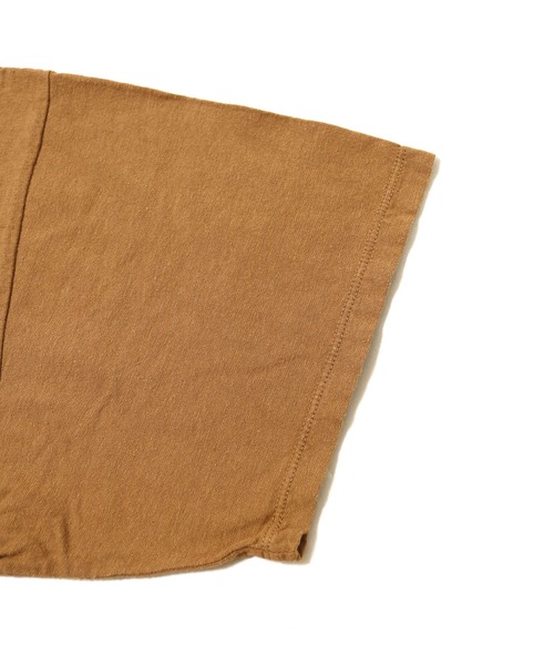 DOWN ON THE CORNER（ダウンオンザコーナー）の「S/S HEMP COTTON TEE SZ SOLID /ショートスリーブ ヘンプ コットン T SZ ソリッド（Tシャツ/カットソー・メンズ・ホワイト/ブラック/ネイビー/ベージュ系その他/ライトブルー/ライトピンク/ブルー系その他/ターコイズブルー/チャコールグレー/モーブ系/ライトグリーン・X-LARGE/MEDIUM/SMALL/LARGE）」の18枚目の写真