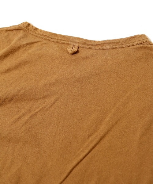 DOWN ON THE CORNER（ダウンオンザコーナー）の「S/S HEMP COTTON TEE SZ SOLID /ショートスリーブ ヘンプ コットン T SZ ソリッド（Tシャツ/カットソー・メンズ・ホワイト/ブラック/ネイビー/ベージュ系その他/ライトブルー/ライトピンク/ブルー系その他/ターコイズブルー/チャコールグレー/モーブ系/ライトグリーン・X-LARGE/MEDIUM/SMALL/LARGE）」の19枚目の写真