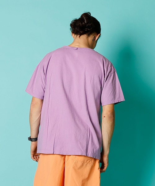 DOWN ON THE CORNER（ダウンオンザコーナー）の「S/S HEMP COTTON TEE SZ SOLID /ショートスリーブ ヘンプ コットン T SZ ソリッド（Tシャツ/カットソー・メンズ・ホワイト/ブラック/ネイビー/ベージュ系その他/ライトブルー/ライトピンク/ブルー系その他/ターコイズブルー/チャコールグレー/モーブ系/ライトグリーン・X-LARGE/MEDIUM/SMALL/LARGE）」の20枚目の写真