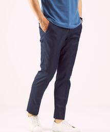 green label relaxing | ＜ 機能 / 洗濯機洗い可 ＞ TC デニムライク マジコンフォート スリム NP スラックス ＃(スラックス)