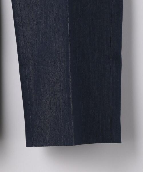 green label relaxing（グリーンレーベルリラクシング）の「＜ 機能 / 洗濯機洗い可 ＞ TC デニムライク マジコンフォート スリム NP スラックス ＃（スラックス・メンズ・ロイヤルブルー/ダークグレー/ネイビー・X-SMALL/LARGE/SMALL/MEDIUM/X-LARGE）」の13枚目の写真