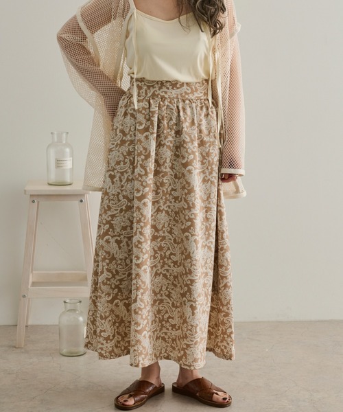 Ambre Neige（アンブルネージュ）の「アソートフレアスカート／【WEB/EC限定商品】（スカート・レディース・ブラック/グリーン/モカ・FREE）」の8枚目の写真