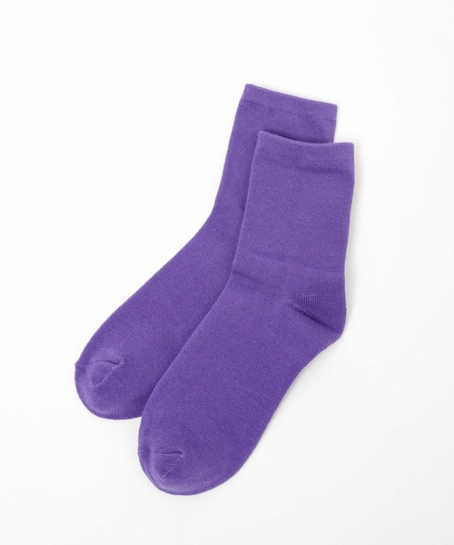 WEGO（ウィゴー）の「WEGO/【ZOZOTOWN＆一部店限定】カラー無地ソックス（ソックス/靴下・レディース・オレンジ/ピンク系その他/グリーン系その他/ホワイト/ブラック/ブルー系その他/イエロー/ブルー/グリーン/ベージュ/パープル/ライトグレー/オフホワイト/レッド/ネイビー/ピンク/ブラウン/カーキ/ケリー/マスタード/ワイン・23-25cm）」の14枚目の写真