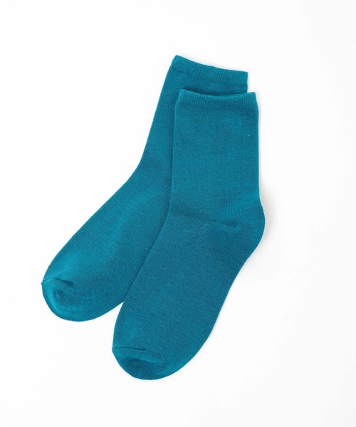 WEGO（ウィゴー）の「WEGO/【ZOZOTOWN＆一部店限定】カラー無地ソックス（ソックス/靴下・レディース・オレンジ/ピンク系その他/グリーン系その他/ホワイト/ブラック/ブルー系その他/イエロー/ブルー/グリーン/ベージュ/パープル/ライトグレー/オフホワイト/レッド/ネイビー/ピンク/ブラウン/カーキ/ケリー/マスタード/ワイン・23-25cm）」の9枚目の写真