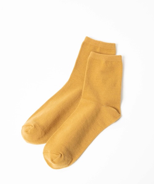 WEGO（ウィゴー）の「WEGO/【ZOZOTOWN＆一部店限定】カラー無地ソックス（ソックス/靴下・レディース・オレンジ/ピンク系その他/グリーン系その他/ホワイト/ブラック/ブルー系その他/イエロー/ブルー/グリーン/ベージュ/パープル/ライトグレー/オフホワイト/レッド/ネイビー/ピンク/ブラウン/カーキ/ケリー/マスタード/ワイン・23-25cm）」の16枚目の写真
