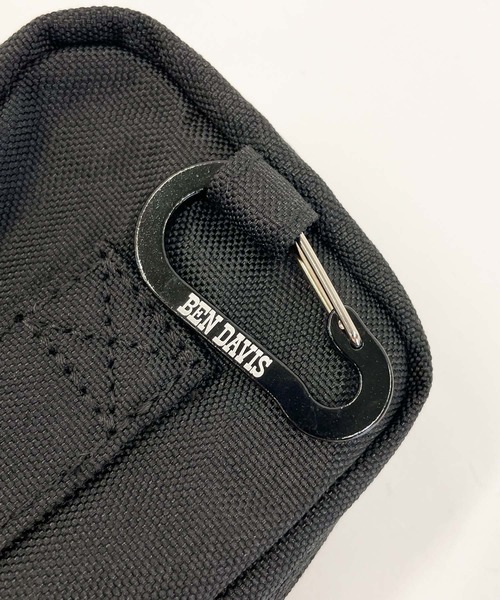 BEN DAVIS(ベンデイビス)の「WEGO/BEN DAVIS MINIMUM SHOULDER POUCH(ショルダーバッグ・メンズ・ブラック・FREE)」の9枚目の写真