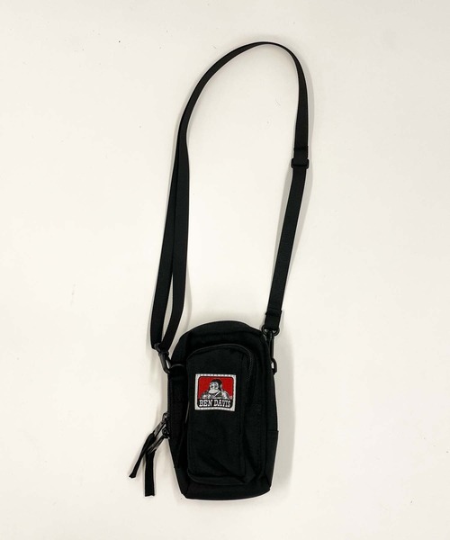 BEN DAVIS(ベンデイビス)の「WEGO/BEN DAVIS MINIMUM SHOULDER POUCH(ショルダーバッグ・メンズ・ブラック・FREE)」の3枚目の写真