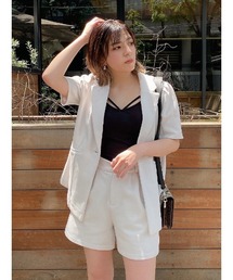 ENVYM | 鹿の子ＳＩＮＧＬＥＪＫ(テーラードジャケット)