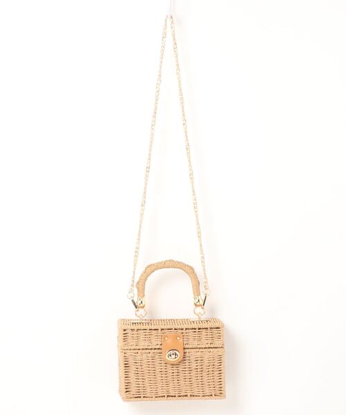 カゴバッグ　jasmin speaks 楽天市場】【40%OFF】ヒントヒント hint hint かごバッグ カゴ