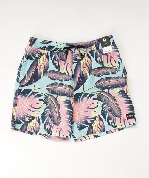 Hurley (ハーレー)の「M RAINFOREST VOLLEY 17' /ハーレー メンズボードショーツ(水着)」|グリーン系その他