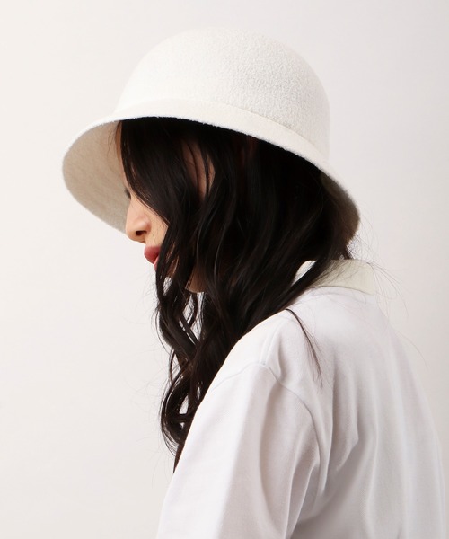 KANGOL（カンゴール）の「KANGOL Bermuda Casual バミューダカジュアル メトロハット（ハット・メンズ・レッド/ホワイト/ブラック×ゴールド/ブラック/チャコールグレー/オートミール・M/L/XL）」の19枚目の写真