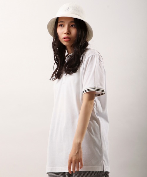 KANGOL（カンゴール）の「KANGOL Bermuda Casual バミューダカジュアル メトロハット（ハット・メンズ・レッド/ホワイト/ブラック×ゴールド/ブラック/チャコールグレー/オートミール・M/L/XL）」の21枚目の写真