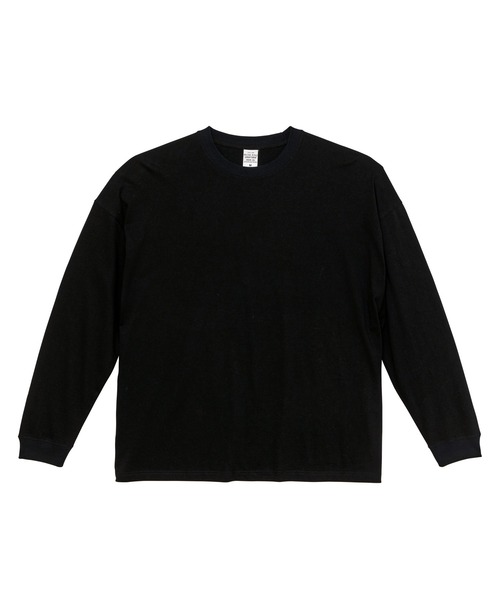 United Athle(ユナイテッドアスレ)の「5.6オンス ビッグシルエット ロングスリーブ Tシャツ ブラック(Tシャツ/カットソー・メンズ・ブラック・X-LARGE/LARGE/MEDIUM)」の1枚目の写真