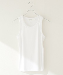 【MIJEONG PARK/ミジョン・パーク】RIBBED TANK:タンクトップ◆