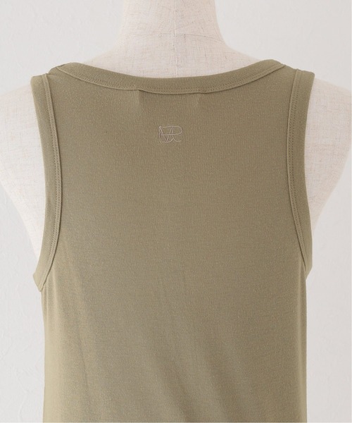 JOURNAL STANDARD relume（ジャーナルスタンダード　レリューム）の「【MIJEONG PARK/ミジョン・パーク】RIBBED TANK：タンクトップ◆（タンクトップ・レディース・モスグリーン/ピンク/ブラック/ホワイト・SMALL）」の11枚目の写真
