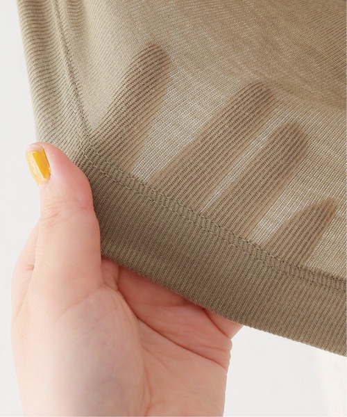 JOURNAL STANDARD relume（ジャーナルスタンダード　レリューム）の「【MIJEONG PARK/ミジョン・パーク】RIBBED TANK：タンクトップ◆（タンクトップ・レディース・モスグリーン/ピンク/ブラック/ホワイト・SMALL）」の13枚目の写真