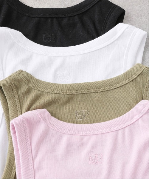 JOURNAL STANDARD relume（ジャーナルスタンダード　レリューム）の「【MIJEONG PARK/ミジョン・パーク】RIBBED TANK：タンクトップ◆（タンクトップ・レディース・モスグリーン/ピンク/ブラック/ホワイト・SMALL）」の18枚目の写真