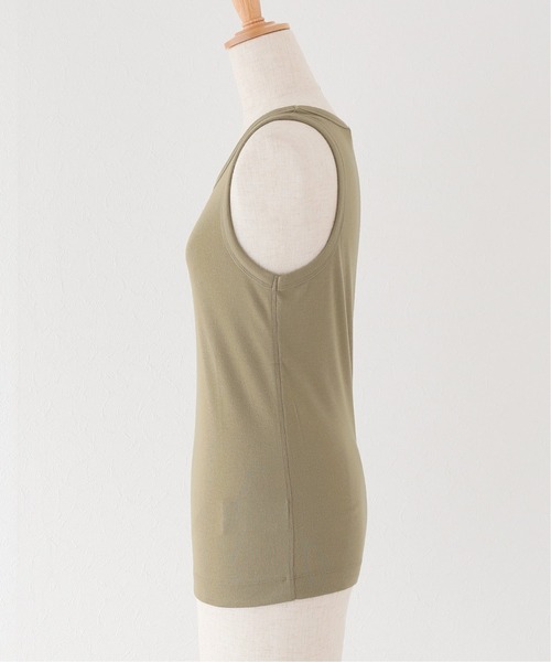 JOURNAL STANDARD relume（ジャーナルスタンダード　レリューム）の「【MIJEONG PARK/ミジョン・パーク】RIBBED TANK：タンクトップ◆（タンクトップ・レディース・モスグリーン/ピンク/ブラック/ホワイト・SMALL）」の7枚目の写真