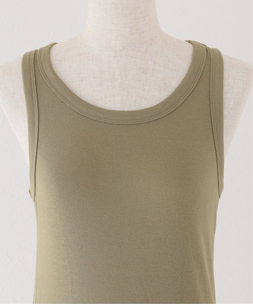 JOURNAL STANDARD relume（ジャーナルスタンダード　レリューム）の「【MIJEONG PARK/ミジョン・パーク】RIBBED TANK：タンクトップ◆（タンクトップ・レディース・モスグリーン/ピンク/ブラック/ホワイト・SMALL）」の5枚目の写真