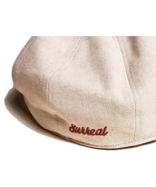 SURREAL（シュルリアル）の「【SURREAL/シュルリアル】NELLIE（キャスケット・メンズ・オフホワイト/サックスブルー/ネイビー・FREE）」の5枚目の写真