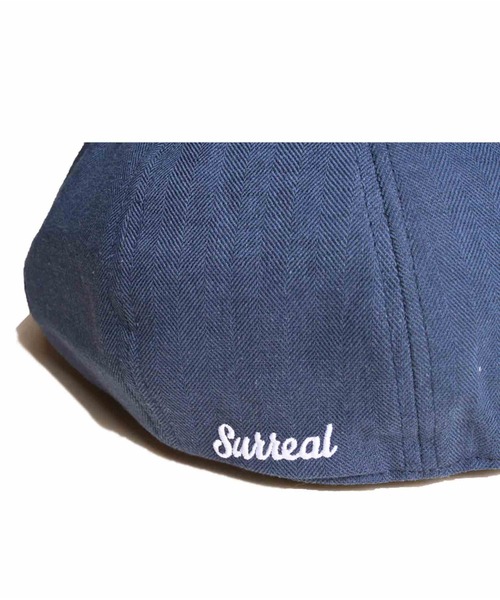 SURREAL（シュルリアル）の「【SURREAL/シュルリアル】NELLIE（キャスケット・メンズ・オフホワイト/サックスブルー/ネイビー・FREE）」の6枚目の写真