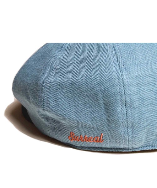 SURREAL（シュルリアル）の「【SURREAL/シュルリアル】NELLIE（キャスケット・メンズ・オフホワイト/サックスブルー/ネイビー・FREE）」の7枚目の写真