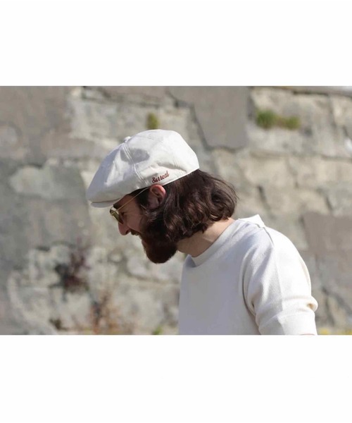 SURREAL（シュルリアル）の「【SURREAL/シュルリアル】NELLIE（キャスケット・メンズ・オフホワイト/サックスブルー/ネイビー・FREE）」の8枚目の写真