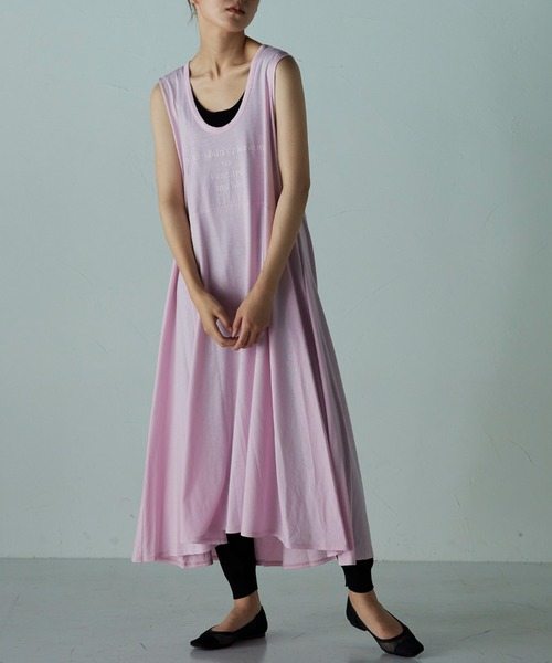 Premium Cotton アクティブなツイストデザイン 厚盛ロゴワンピース ワンピース Ketty Cherie ケティシェリー のファッション通販 Zozotown