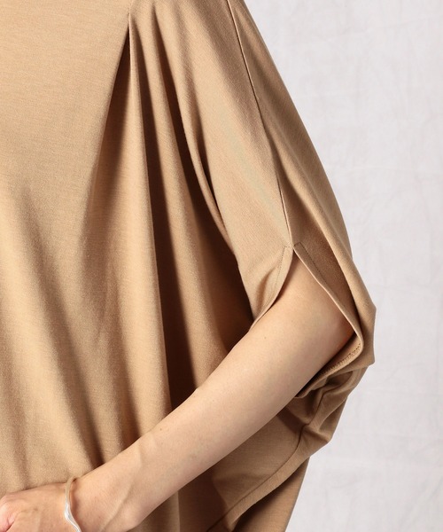 Comme　Ca　Mature（コムサマチュア）の「モモンガＴシャツ（Tシャツ/カットソー・レディース・キャメル/ライラック/チャコール・FREE）」の11枚目の写真