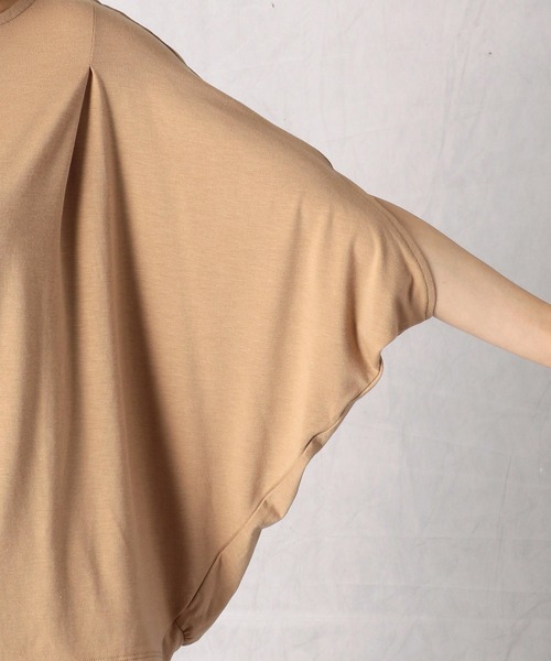 Comme　Ca　Mature（コムサマチュア）の「モモンガＴシャツ（Tシャツ/カットソー・レディース・キャメル/ライラック/チャコール・FREE）」の12枚目の写真