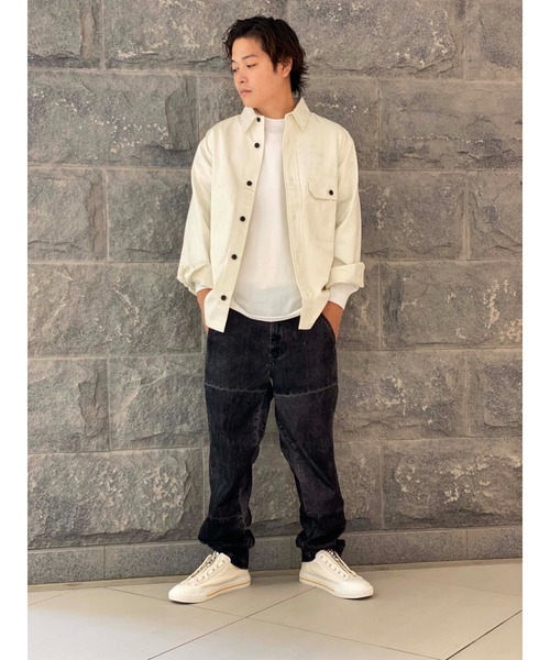 DIESEL(ディーゼル)の「FW21 メンズ デニムパンツ ジョグジーンズ ストレート ベルベット(デニムパンツ・メンズ・ダークグレー・34inch/28inch/26inch/30inch/36inch/32inch)」の1枚目の写真