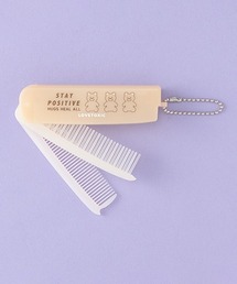 LOVETOXIC（ラブトキシック）の「【くま柄】ゆるくま2WAYコーム【日本製】（ヘアブラシ・キッズ）」