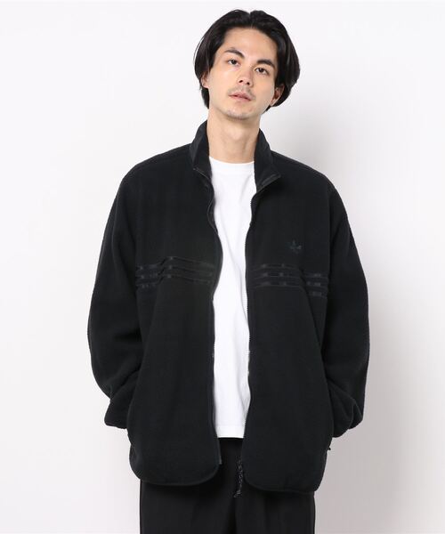 フリースブルゾン M/L アディダスオリジナルス adidas ブルゾン アウター シュムーフォイル フリースジャケット