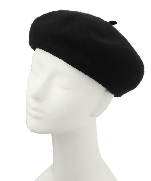 DRESKIP(ドレスキップ)の「◆バスクベレー(ハンチング/ベレー帽・レディース・グレー/ブラック・00)」の4枚目の写真