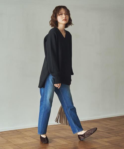 coen(コーエン)の「フェイクレザーチャイナシューズ(バレエシューズ・レディース・ブラウン/ブラック/ベージュ・LARGE/MEDIUM/X-LARGE/SMALL)」の19枚目の写真