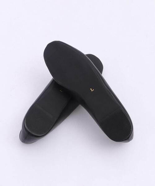 coen(コーエン)の「フェイクレザーチャイナシューズ(バレエシューズ・レディース・ブラウン/ブラック/ベージュ・LARGE/MEDIUM/X-LARGE/SMALL)」の5枚目の写真