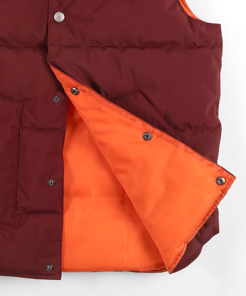 make a ray!（メイク ア レイ！）の「PU パターン切替ファイバーダウンベスト（ダウンベスト・メンズ・ブラック/グレー/ネイビー/ベージュ/ワイン・M/L/XL）」の13枚目の写真