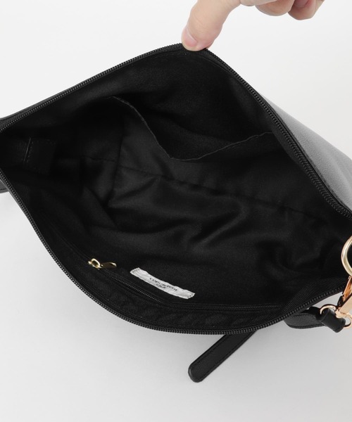 RODE SKO（ロデスコ）の「ポーチ付3WAYトートバッグ（トートバッグ・レディース・グレー系その他/ブラック/ベージュ・ONE）」の21枚目の写真