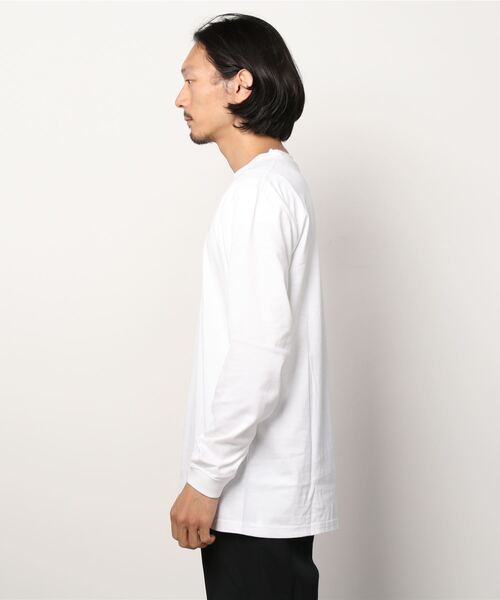 THRASHER(スラッシャー)の「【ZOZOTOWN限定アイテム】THRASHER/スラッシャー ルーズシルエット ロゴプリントロンT TH93334 GLYPHIC(Tシャツ/カットソー・メンズ・グリーン系その他3/ブラック系その他4/ホワイト/ネイビー系1・L/M/XL)」の6枚目の写真