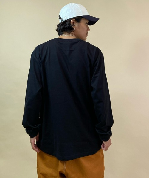 THRASHER(スラッシャー)の「【ZOZOTOWN限定アイテム】THRASHER/スラッシャー ルーズシルエット ロゴプリントロンT TH93334 GLYPHIC(Tシャツ/カットソー・メンズ・グリーン系その他3/ブラック系その他4/ホワイト/ネイビー系1・L/M/XL)」の16枚目の写真