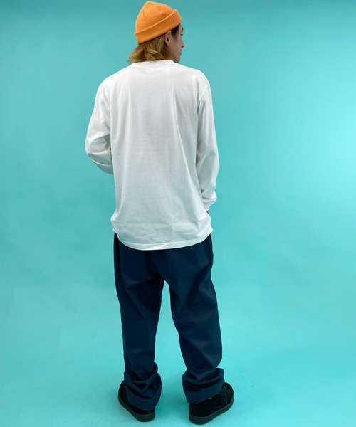 THRASHER(スラッシャー)の「【ZOZOTOWN限定アイテム】THRASHER/スラッシャー ルーズシルエット ロゴプリントロンT TH93334 GLYPHIC(Tシャツ/カットソー・メンズ・グリーン系その他3/ブラック系その他4/ホワイト/ネイビー系1・L/M/XL)」の15枚目の写真