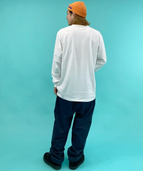THRASHER(スラッシャー)の「【ZOZOTOWN限定アイテム】THRASHER/スラッシャー ルーズシルエット ロゴプリントロンT TH93334 GLYPHIC(Tシャツ/カットソー・メンズ・グリーン系その他3/ブラック系その他4/ホワイト/ネイビー系1・L/M/XL)」の17枚目の写真