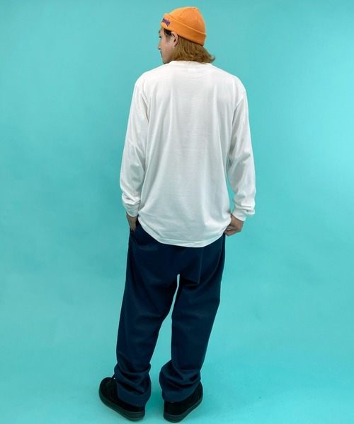 THRASHER(スラッシャー)の「【ZOZOTOWN限定アイテム】THRASHER/スラッシャー ルーズシルエット ロゴプリントロンT TH93334 GLYPHIC(Tシャツ/カットソー・メンズ・グリーン系その他3/ブラック系その他4/ホワイト/ネイビー系1・L/M/XL)」の18枚目の写真