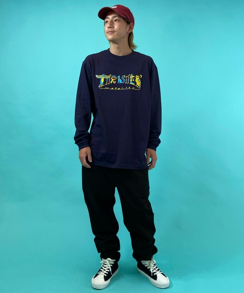 THRASHER(スラッシャー)の「【ZOZOTOWN限定アイテム】THRASHER/スラッシャー ルーズシルエット ロゴプリントロンT TH93334 GLYPHIC(Tシャツ/カットソー・メンズ・グリーン系その他3/ブラック系その他4/ホワイト/ネイビー系1・L/M/XL)」の19枚目の写真