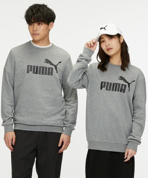 PUMAプーマメンズESSビッグロゴクルースウェット