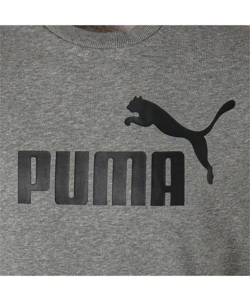 PUMAプーマメンズESSビッグロゴクルースウェット