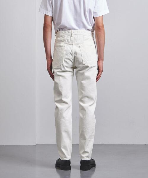 UNITED ARROWS（ユナイテッドアローズ）の「＜UNITED ARROWS＞ オーガニックデニム スリムテーパード（デニムパンツ・メンズ・ホワイト・S/M/L/XL）」の8枚目の写真