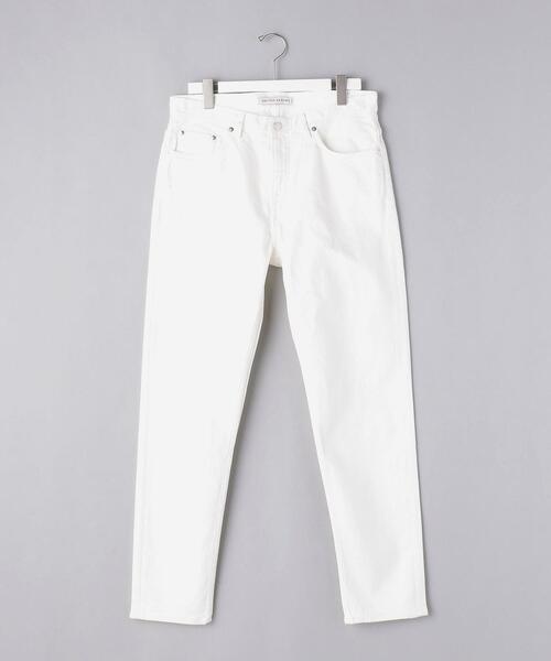 UNITED ARROWS（ユナイテッドアローズ）の「＜UNITED ARROWS＞ オーガニックデニム スリムテーパード（デニムパンツ・メンズ・ホワイト・S/M/L/XL）」の6枚目の写真