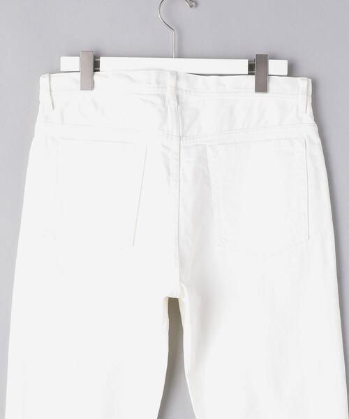 UNITED ARROWS（ユナイテッドアローズ）の「＜UNITED ARROWS＞ オーガニックデニム スリムテーパード（デニムパンツ・メンズ・ホワイト・S/M/L/XL）」の12枚目の写真